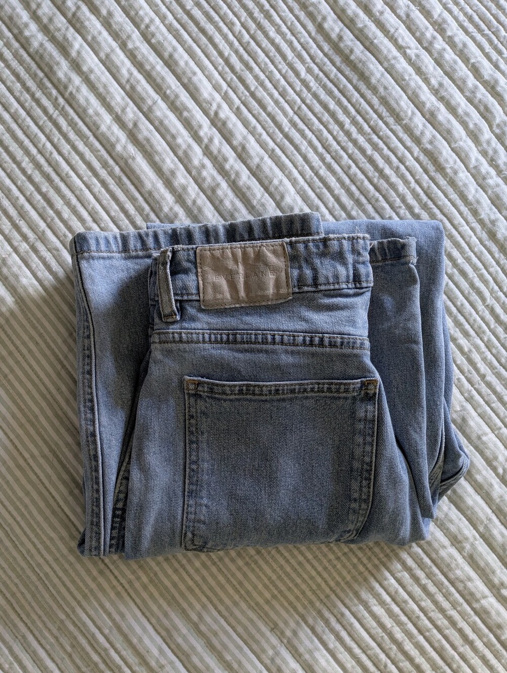 Everlane Way High Wide Leg Jeans